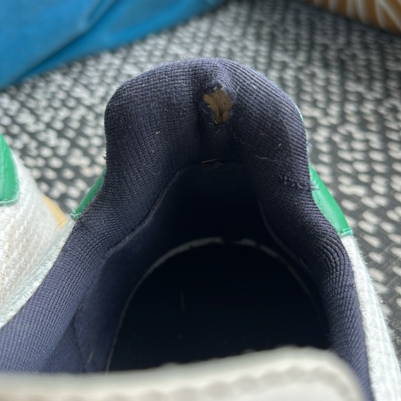 Veja sneackers V-12 white and green size W9 - Picture 6 of 8